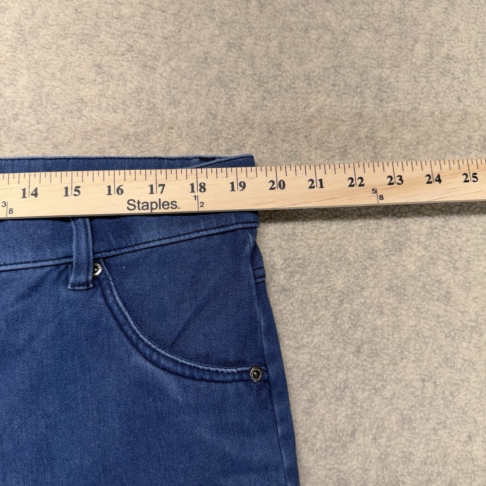 HUE Womens 2X Denim Jeggings Lot of 3 Blue Pull On Stretch Skinny Jeans Pants - Picture 15 of 16